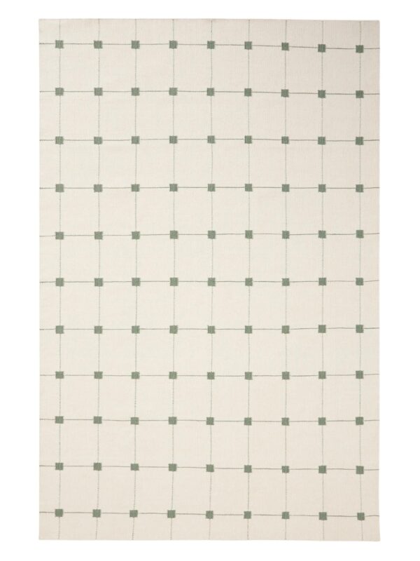 Wollteppich Grady Creme/Grün 60007945-140101