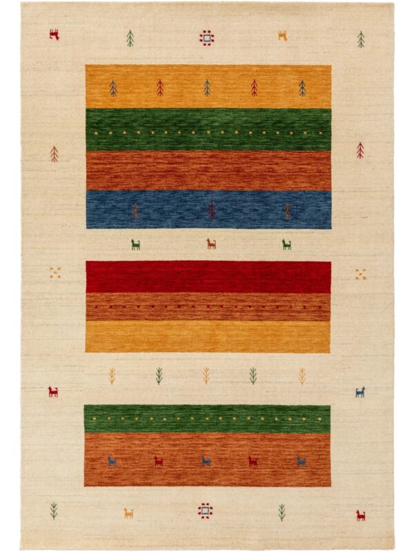 Wollteppich Jamal Mehrfarbig/Beige 60006937-59101