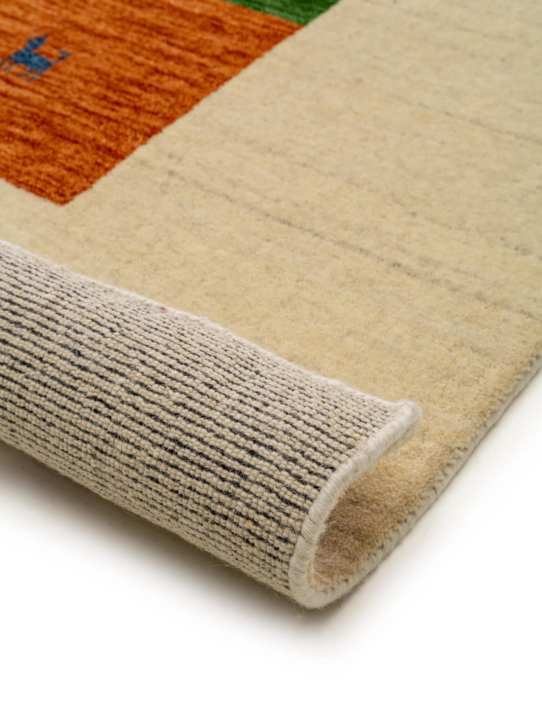 Wollteppich Jamal Mehrfarbig/Beige 60006937-59101 Wollteppich Jamal Mehrfarbig/Beige 60006937-59101 – Bild 5
