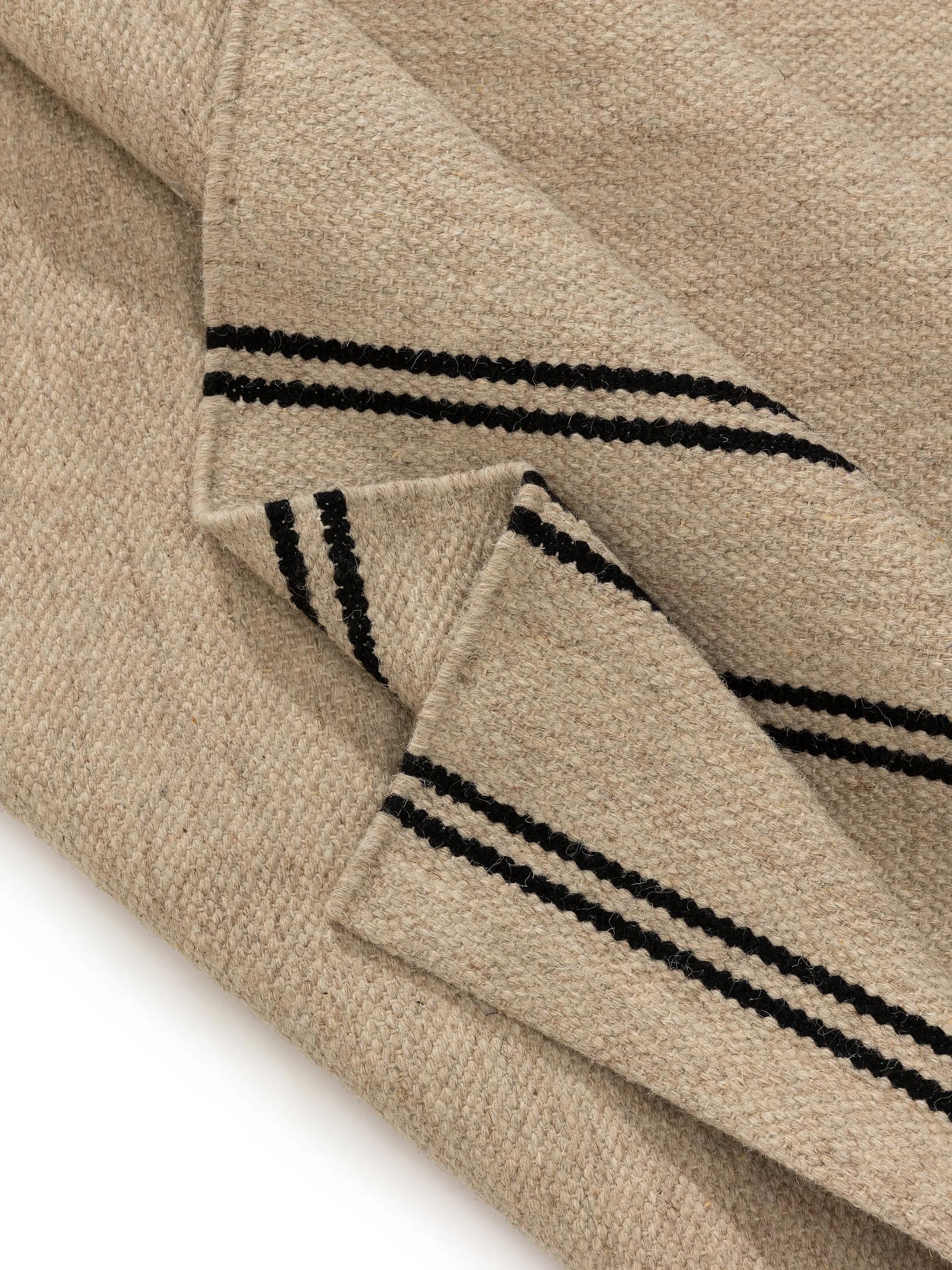 Wollteppich Kambiz Beige/Schwarz 60007415-36101 Wollteppich Kambiz Beige/Schwarz 60007415-36101 – Bild 4