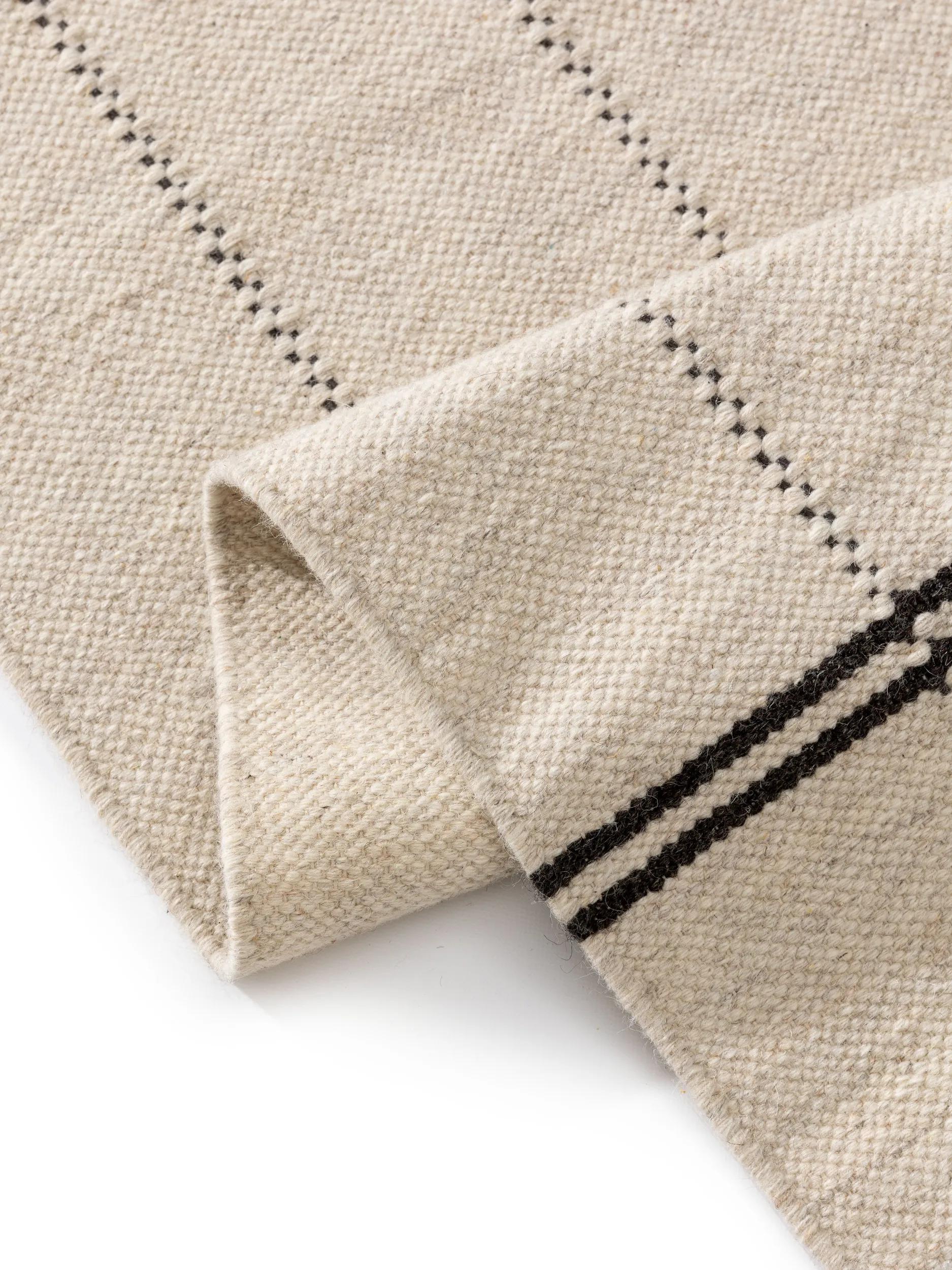 Wollteppich Kambiz Creme/Anthrazit 60007682-138101 Wollteppich Kambiz Creme/Anthrazit 60007682-138101 – Bild 5