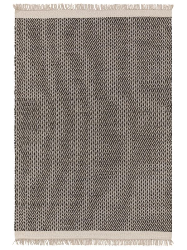 Wollteppich Kim Schwarz/Weiß 60006613-37101