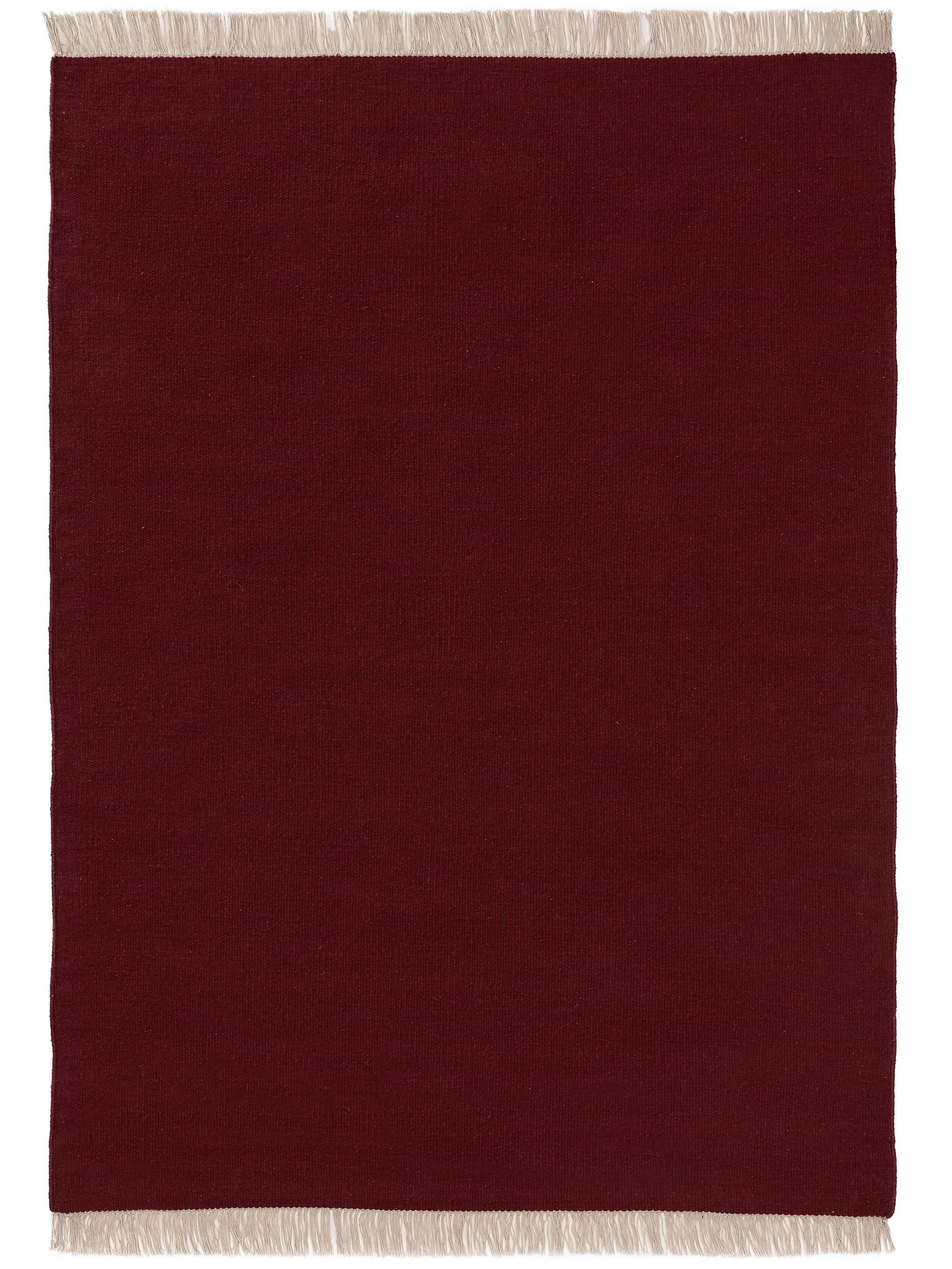 Wollteppich Liv Dunkelrot 60007171-25101 Wollteppich Liv Dunkelrot 60007171-25101
