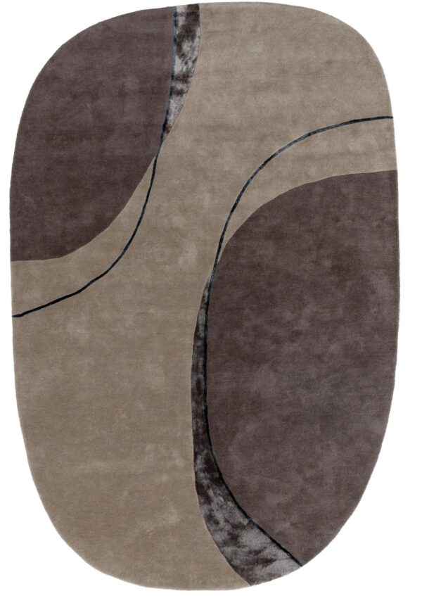 Wollteppich Shape Taupe 60007300-57101