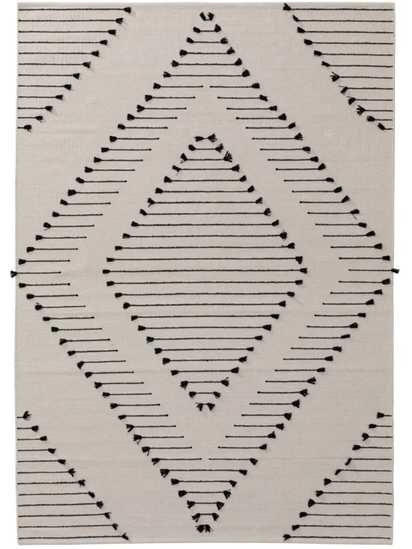 Baumwollteppich Bo Elfenbein 60006615-148101