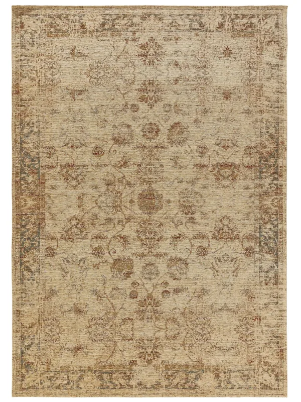 Flachgewebe-Teppich Frencie Beige 60007046-21101