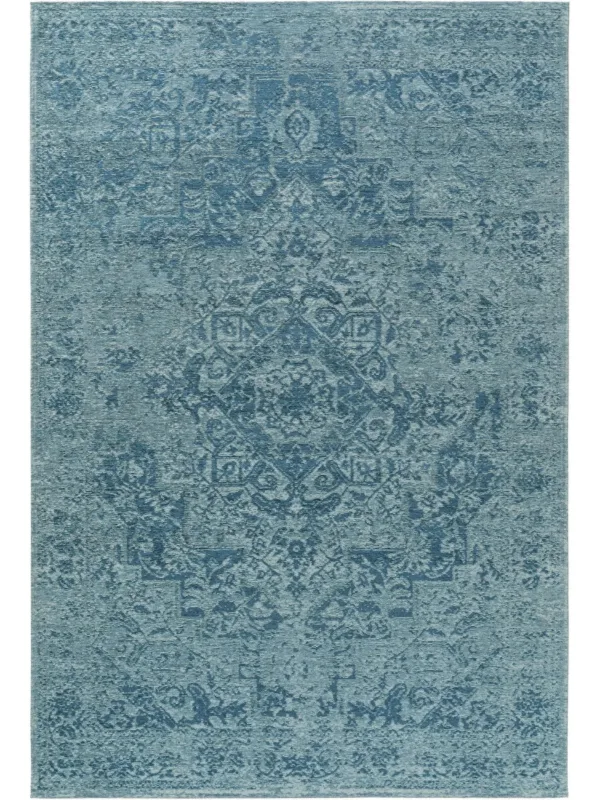 Flachgewebe-Teppich Tosca Blau 60005599-22101
