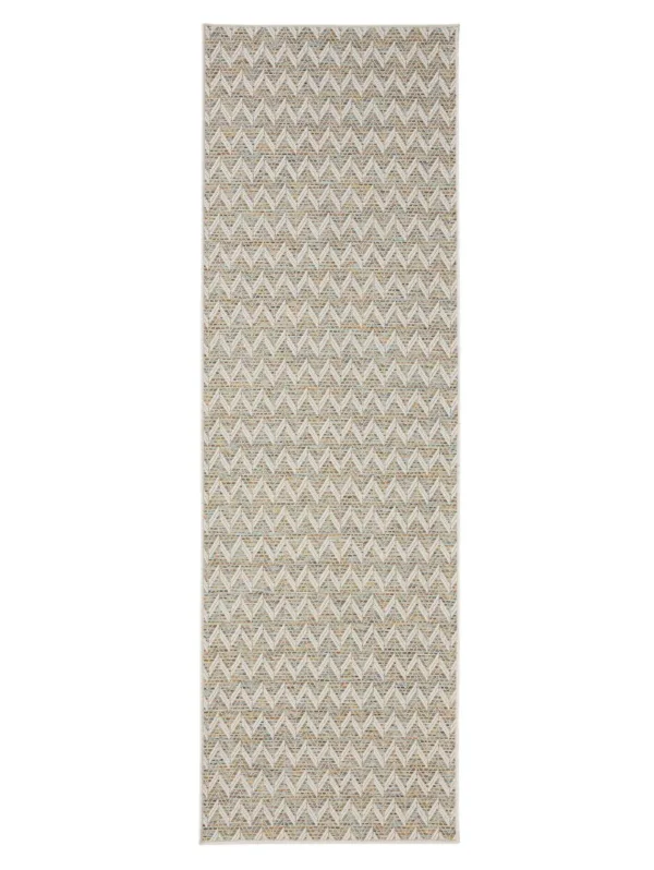 In- & Outdoor Läufer Agra Blau/Creme 60007967-222103