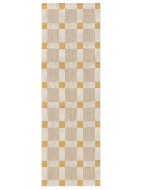 In- & Outdoor Läufer Vega Beige/Gelb 60007673-122103