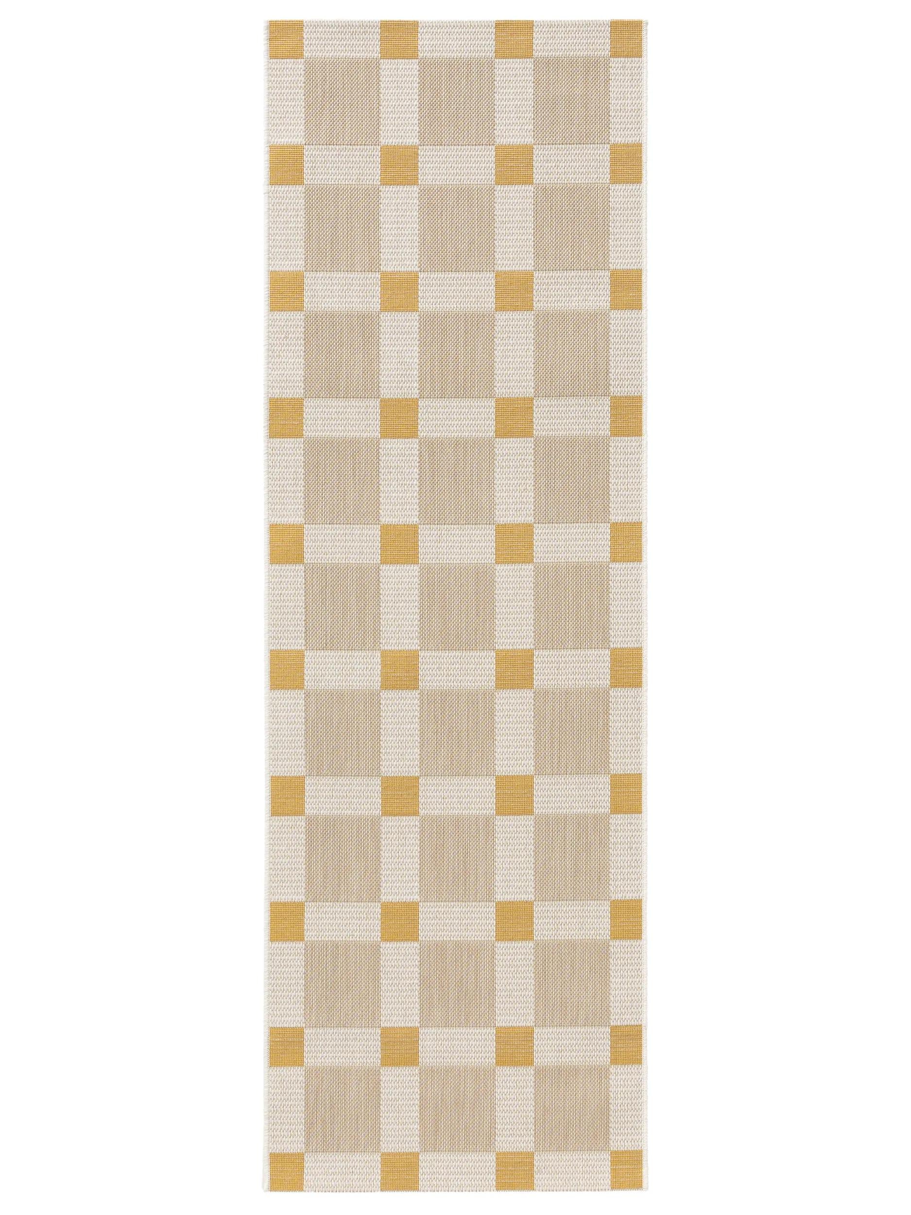 In- & Outdoor Läufer Vega Beige/Gelb 60007673-122103 In- & Outdoor Läufer Vega Beige/Gelb 60007673-122103