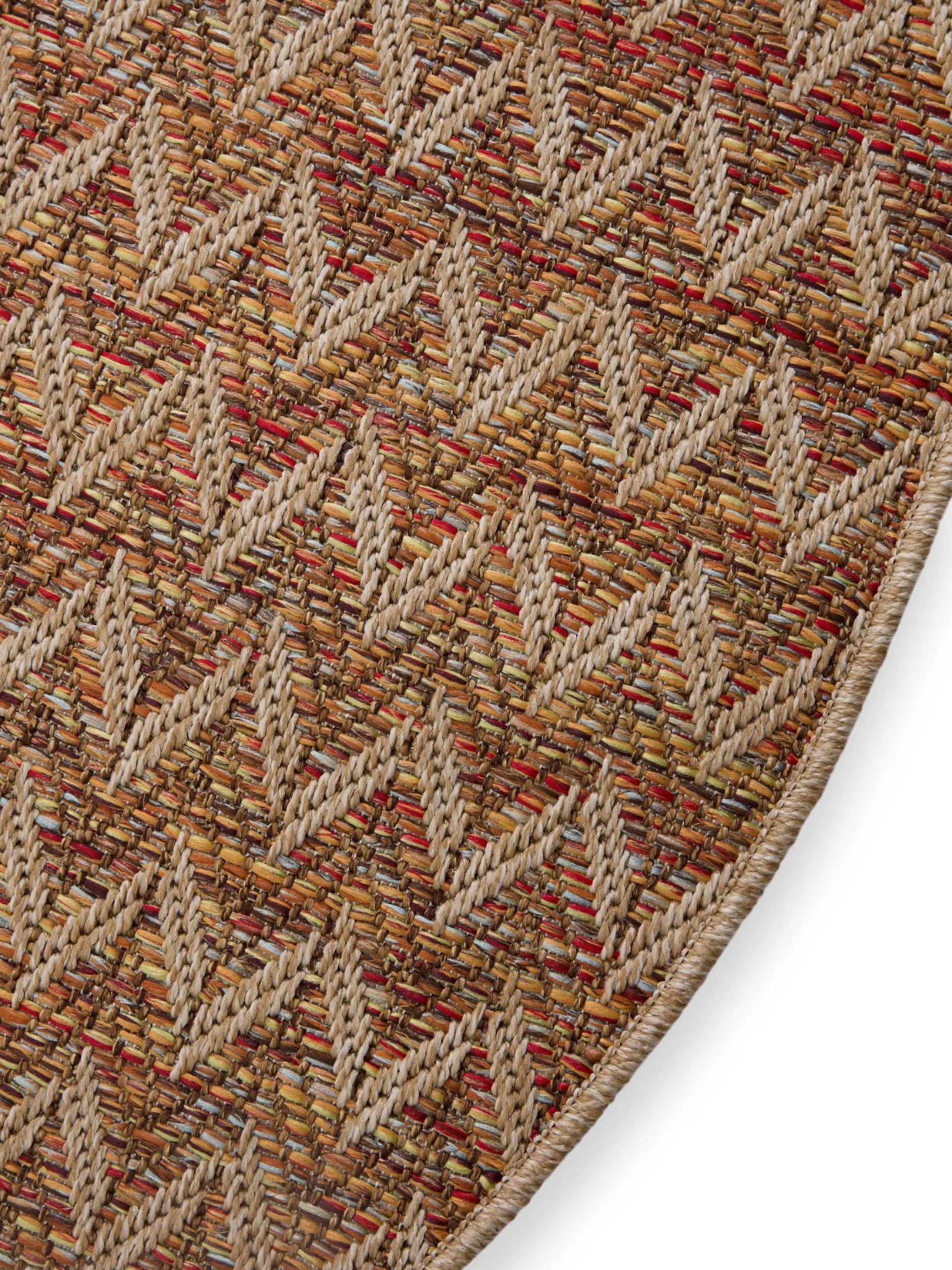 In- & Outdoor Rundteppich Agra Beige/Mehrfarbig 60007967-48104 In- & Outdoor Rundteppich Agra Beige/Mehrfarbig 60007967-48104 – Bild 5
