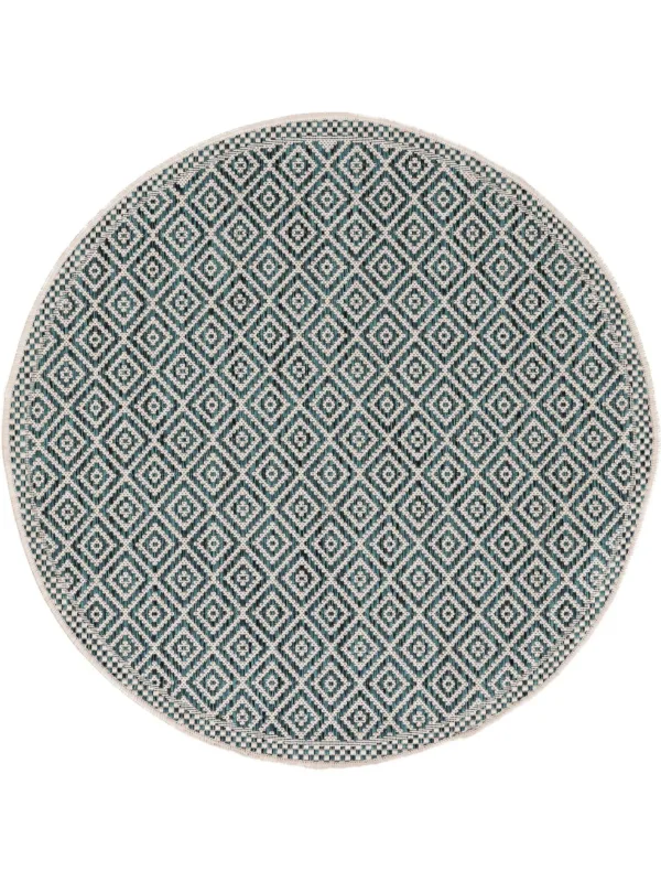 In- & Outdoor Rundteppich Cleo Blau 60005995-22104