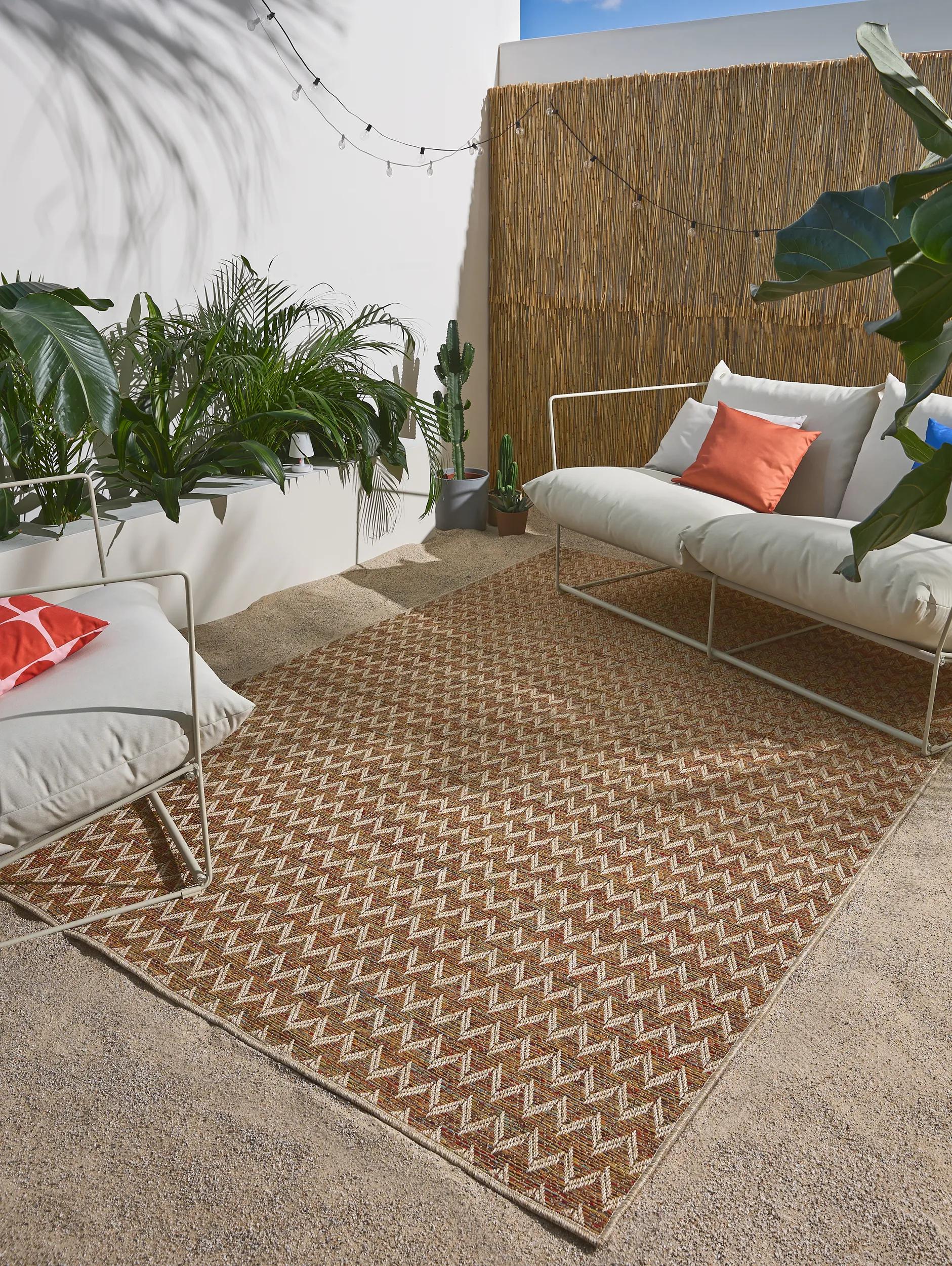In- & Outdoor Teppich Agra Beige/Mehrfarbig 60007967-48101 In- & Outdoor Teppich Agra Beige/Mehrfarbig 60007967-48101 – Bild 2