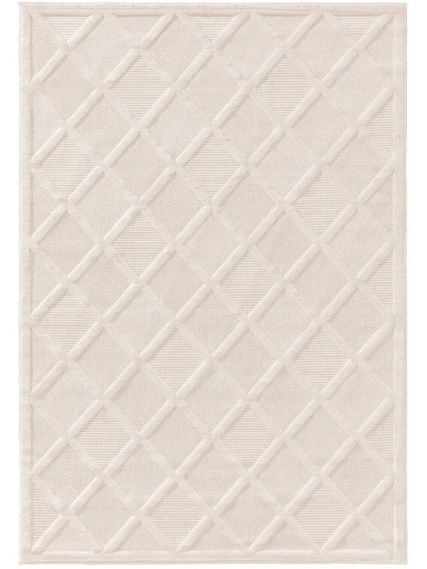 In- & Outdoor Teppich Bonte Creme 60006476-62101