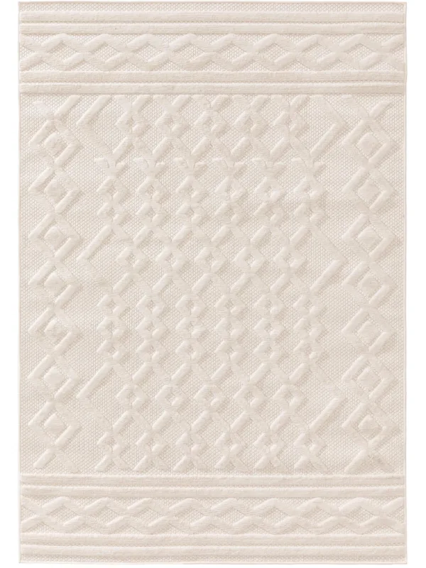 In- & Outdoor Teppich Bonte Creme 60006480-62101