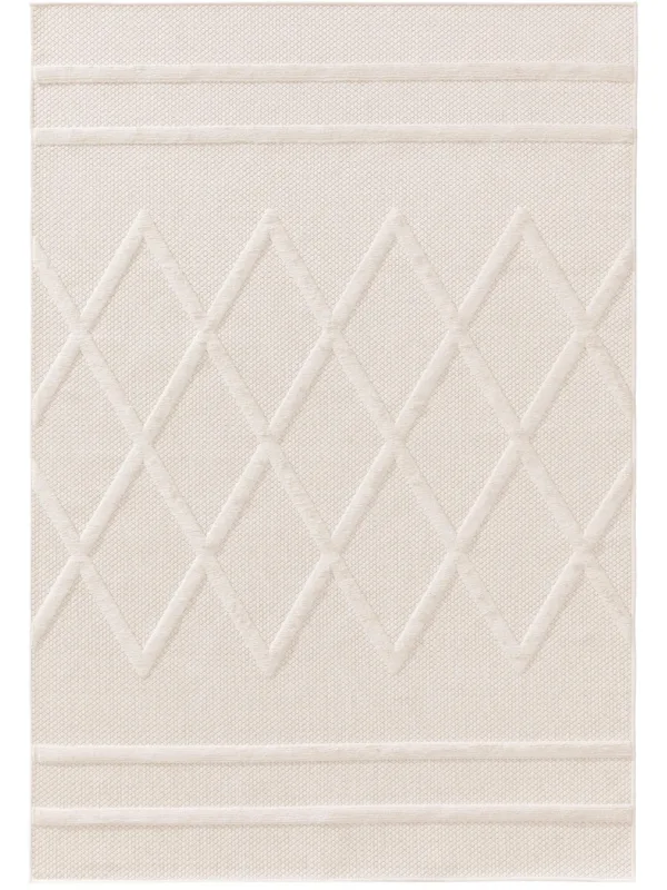 In- & Outdoor Teppich Bonte Creme 60007118-62101