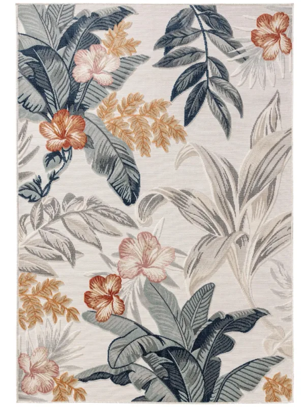In- & Outdoor Teppich Flora Mehrfarbig 60007743-193101