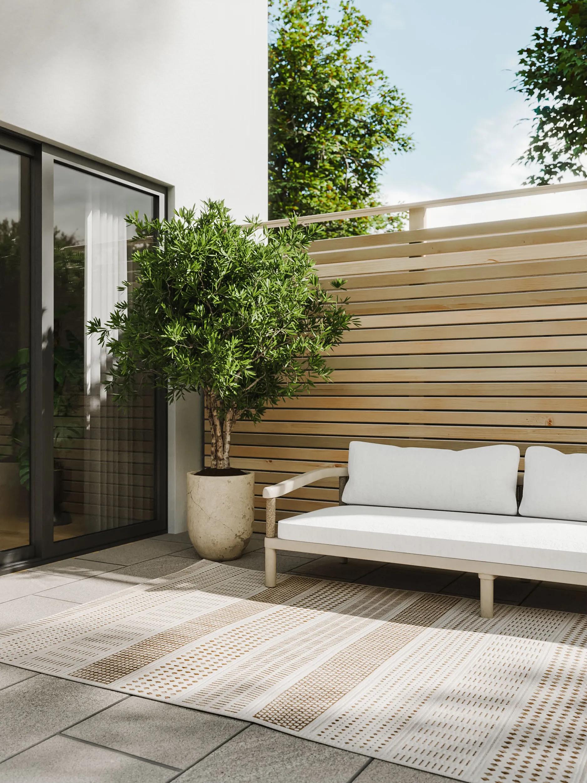 In- & Outdoor Teppich Kaleo Creme/Beige 60007738-174101 In- & Outdoor Teppich Kaleo Creme/Beige 60007738-174101 – Bild 2