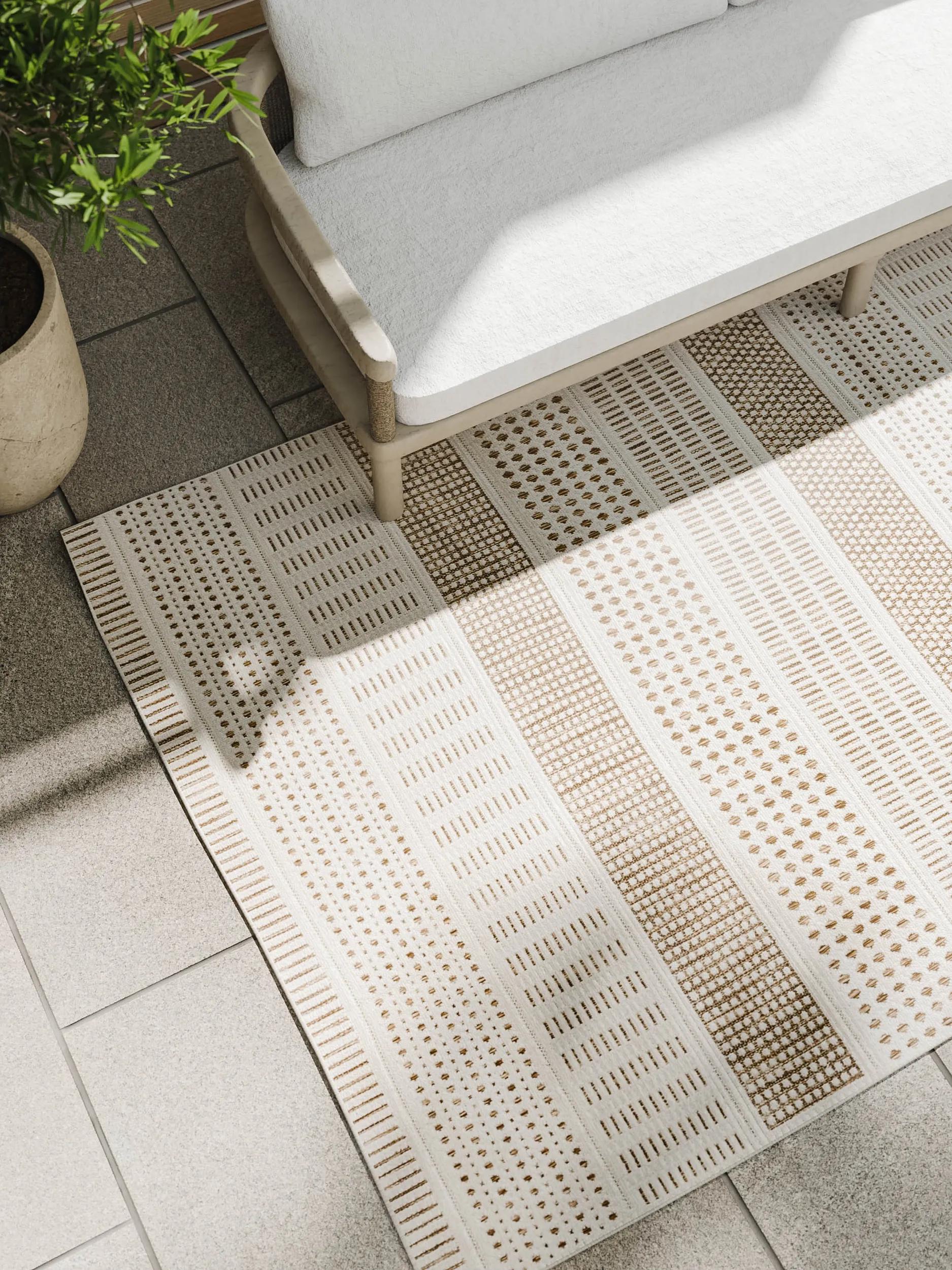In- & Outdoor Teppich Kaleo Creme/Beige 60007738-174101 In- & Outdoor Teppich Kaleo Creme/Beige 60007738-174101 – Bild 3