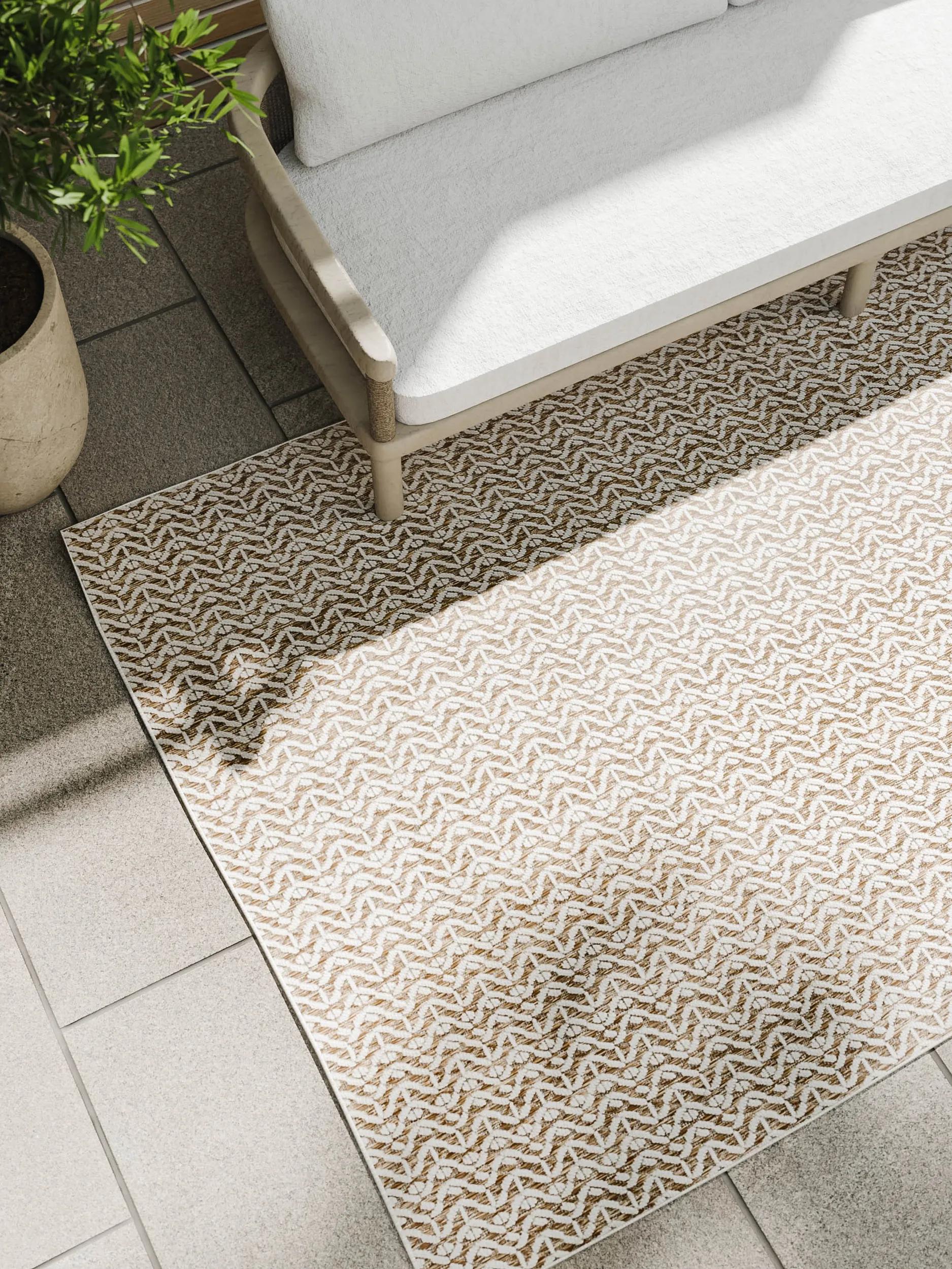 In- & Outdoor Teppich Kaleo Creme/Beige 60007738-177101 In- & Outdoor Teppich Kaleo Creme/Beige 60007738-177101 – Bild 3