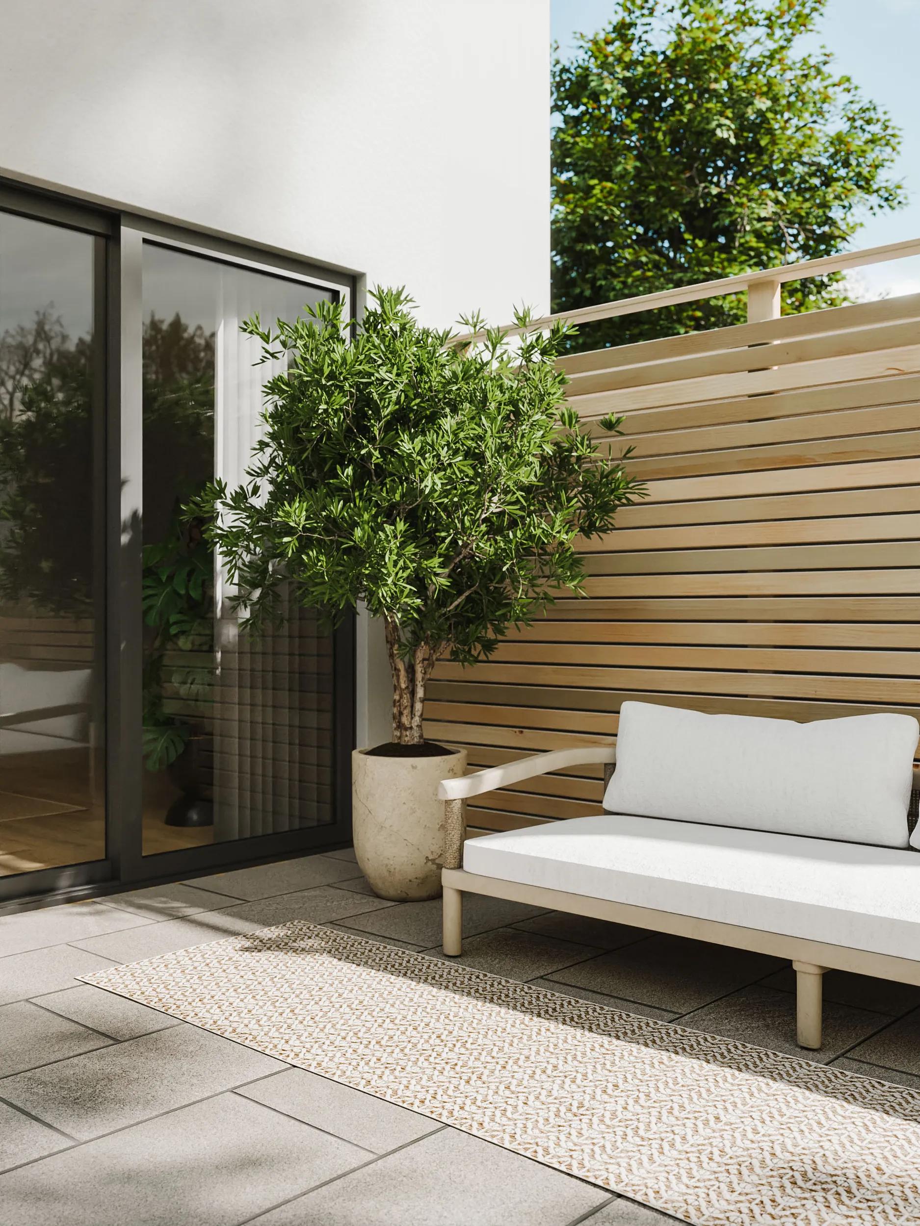 In- & Outdoor Teppich Kaleo Creme/Beige 60007738-177103 In- & Outdoor Teppich Kaleo Creme/Beige 60007738-177103 – Bild 2