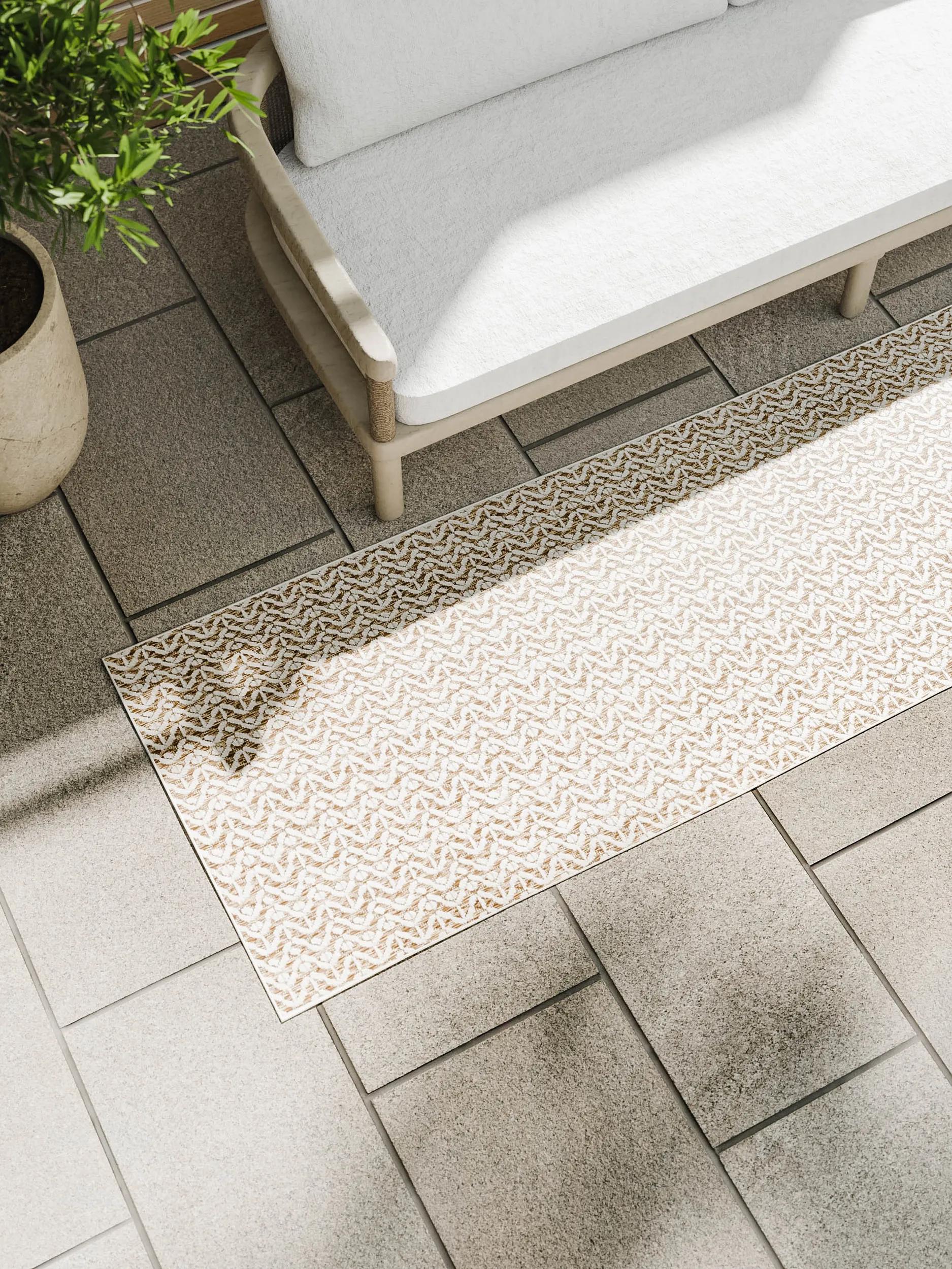 In- & Outdoor Teppich Kaleo Creme/Beige 60007738-177103 In- & Outdoor Teppich Kaleo Creme/Beige 60007738-177103 – Bild 3