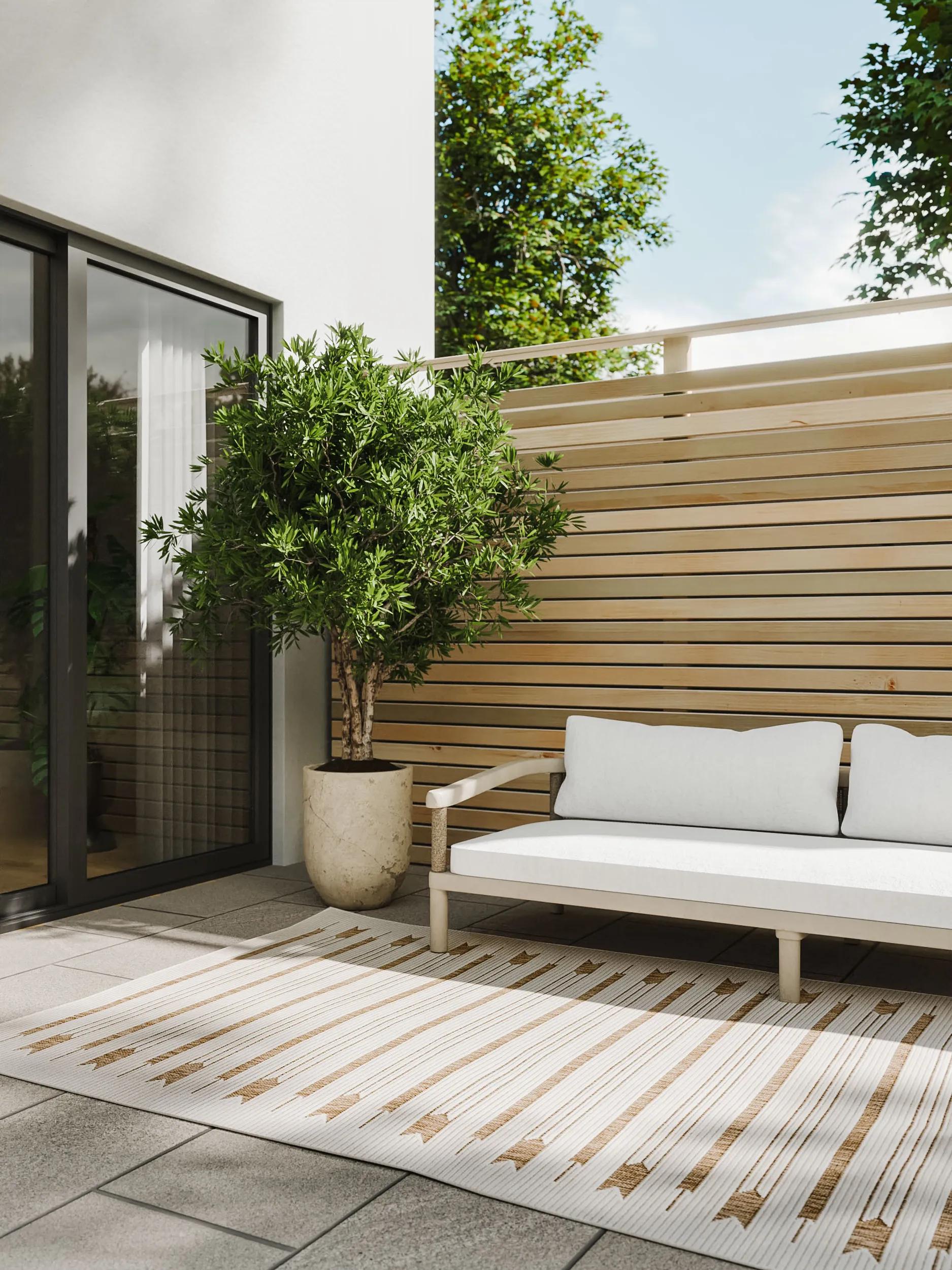 In- & Outdoor Teppich Kaleo Creme/Beige 60007738-178101 In- & Outdoor Teppich Kaleo Creme/Beige 60007738-178101 – Bild 2