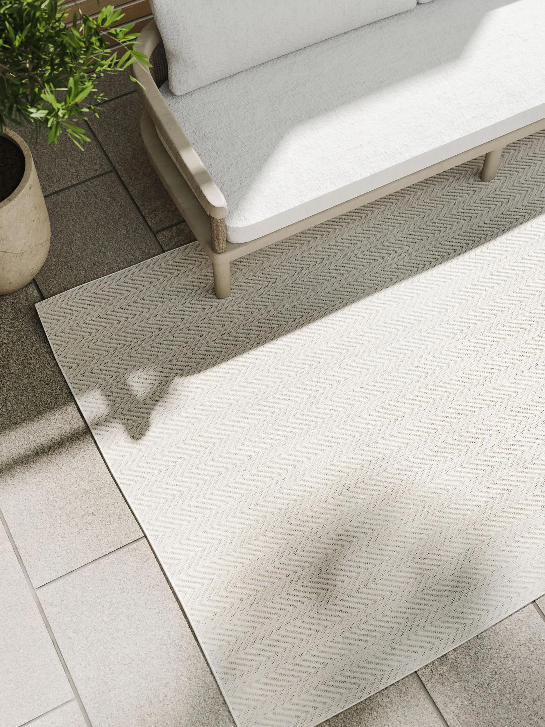 In- & Outdoor Teppich Kaleo Creme/Grau 60007738-173101 In- & Outdoor Teppich Kaleo Creme/Grau 60007738-173101 – Bild 3