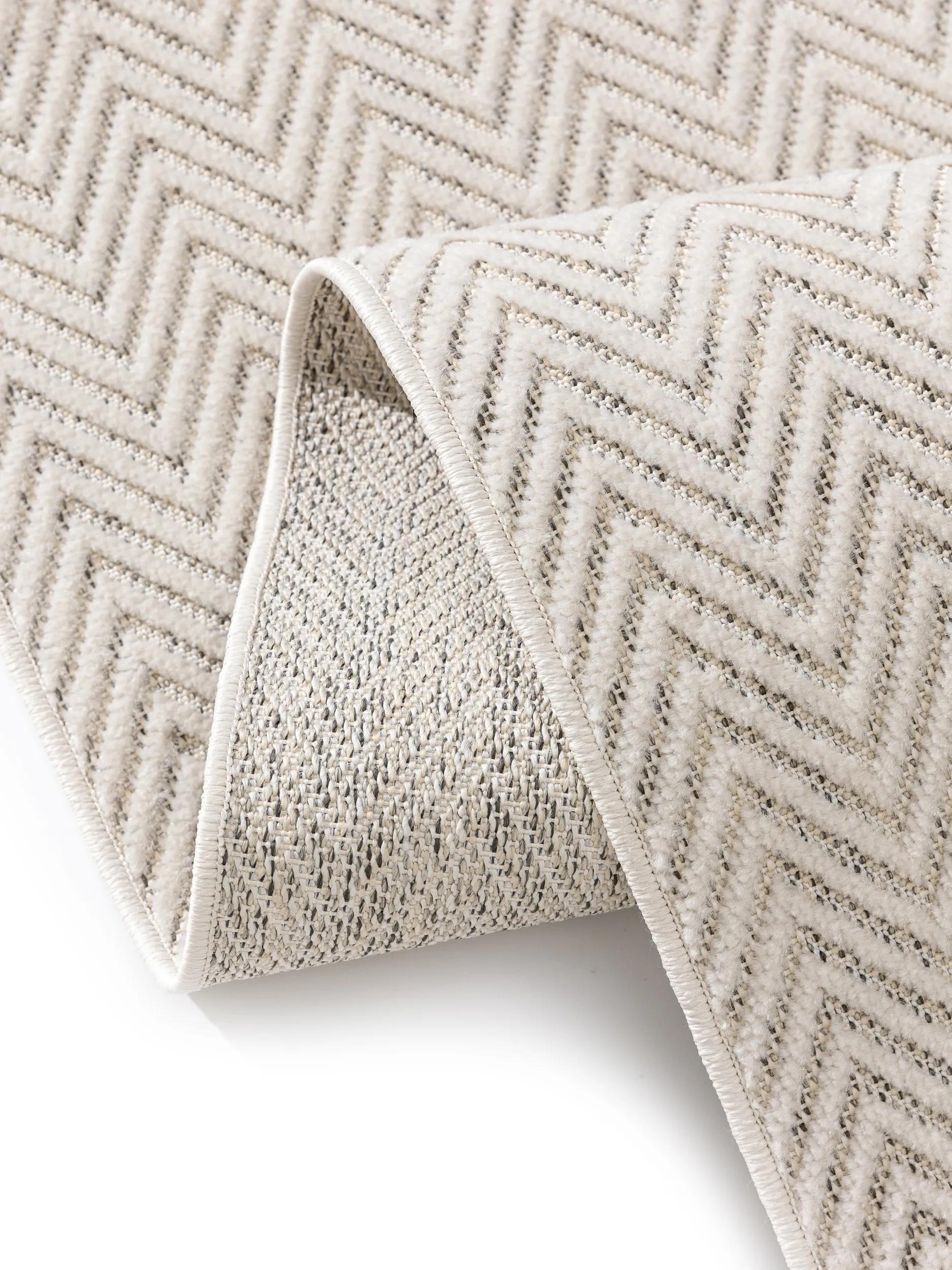 In- & Outdoor Teppich Kaleo Creme/Grau 60007738-173101 In- & Outdoor Teppich Kaleo Creme/Grau 60007738-173101 – Bild 5