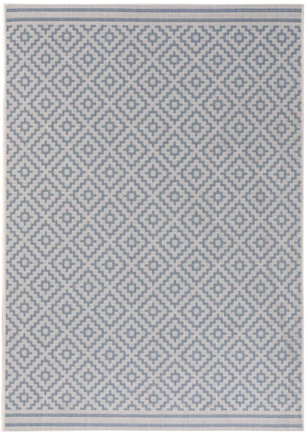 In- & Outdoor Teppich Metro Blau 60005872-22101