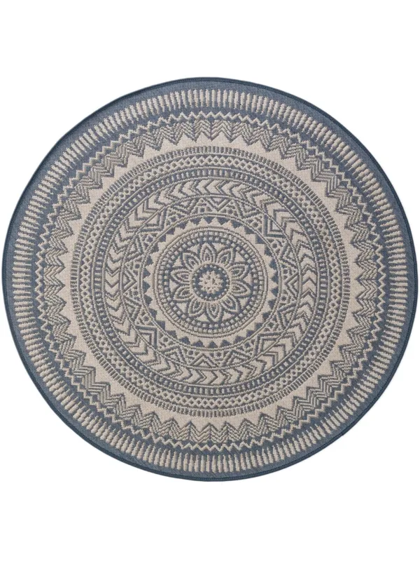 In- & Outdoor Teppich Metro Blau 60005875-22104