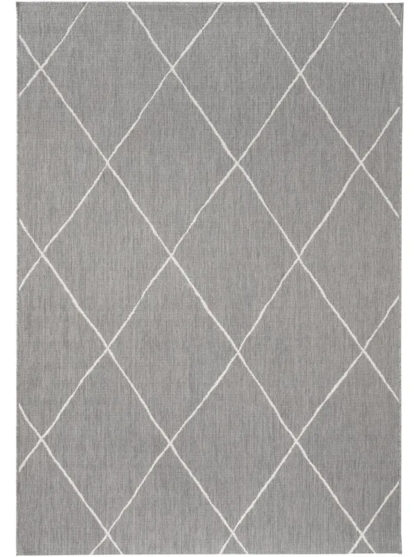 In- & Outdoor Teppich Metro Grau 60005873-28101