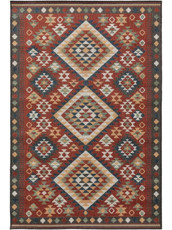 In- & Outdoor Teppich Mirena Rot 60007148-35101
