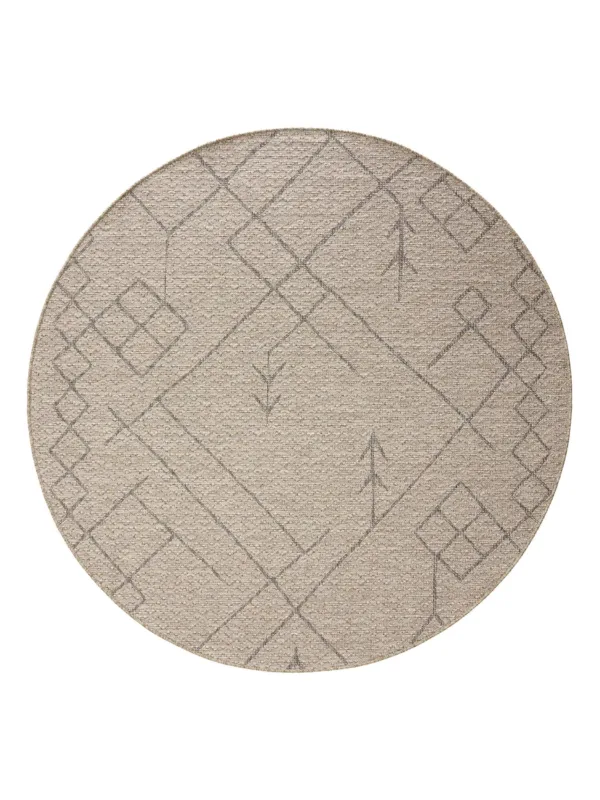 In- & Outdoor Teppich Naoto Beige 60002400-218104