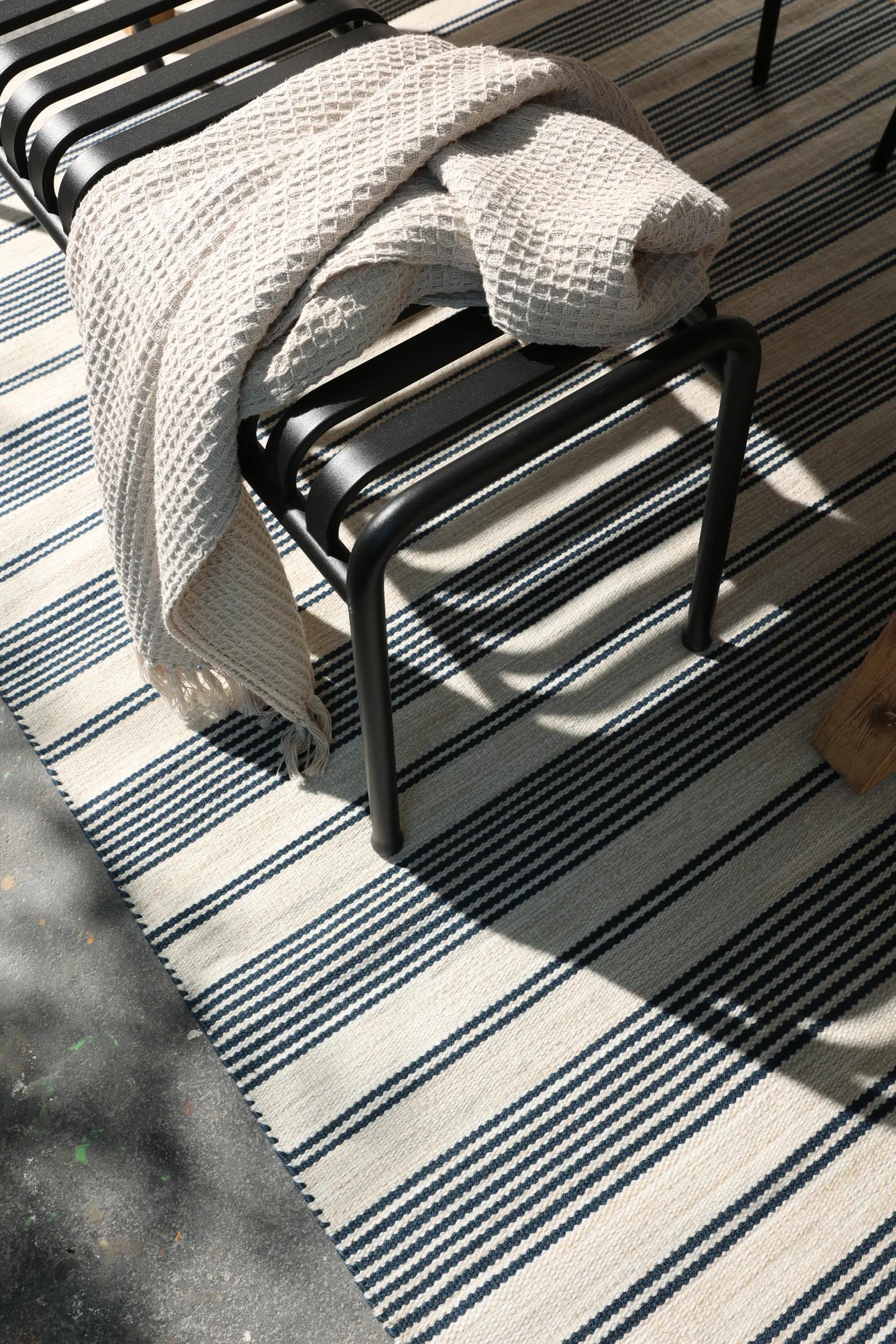 In- & Outdoor Teppich Rida Beige/Blau 60007683-75101 In- & Outdoor Teppich Rida Beige/Blau 60007683-75101 – Bild 3