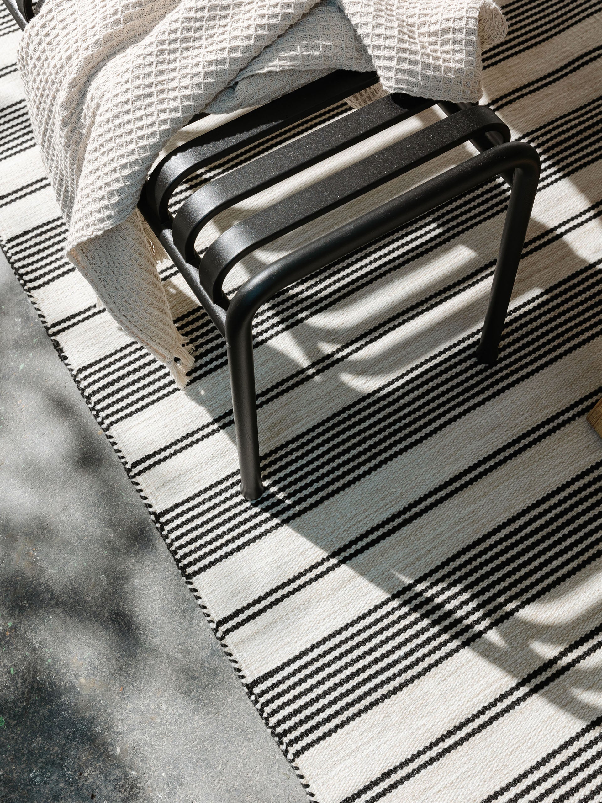 In- & Outdoor Teppich Rida Beige/Schwarz 60007683-45101 In- & Outdoor Teppich Rida Beige/Schwarz 60007683-45101 – Bild 3