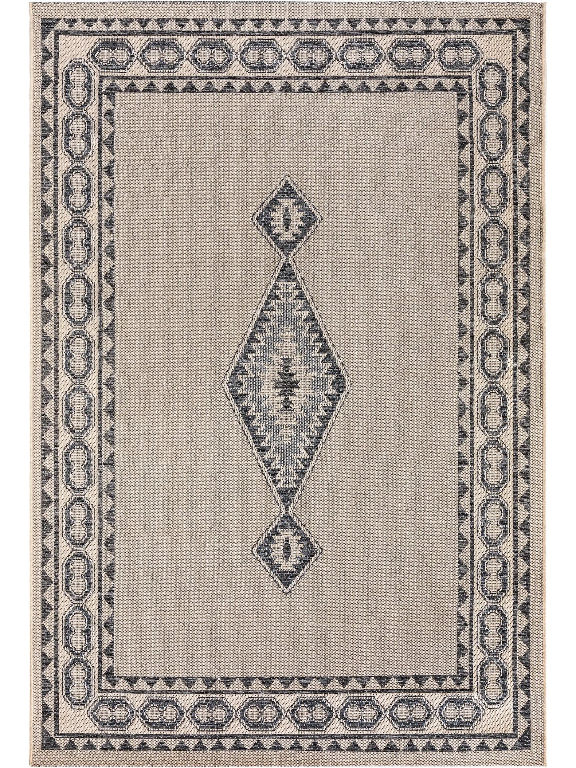 In- & Outdoor Teppich River Beige/Blau 60006064-75101 In- & Outdoor Teppich River Beige/Blau 60006064-75101