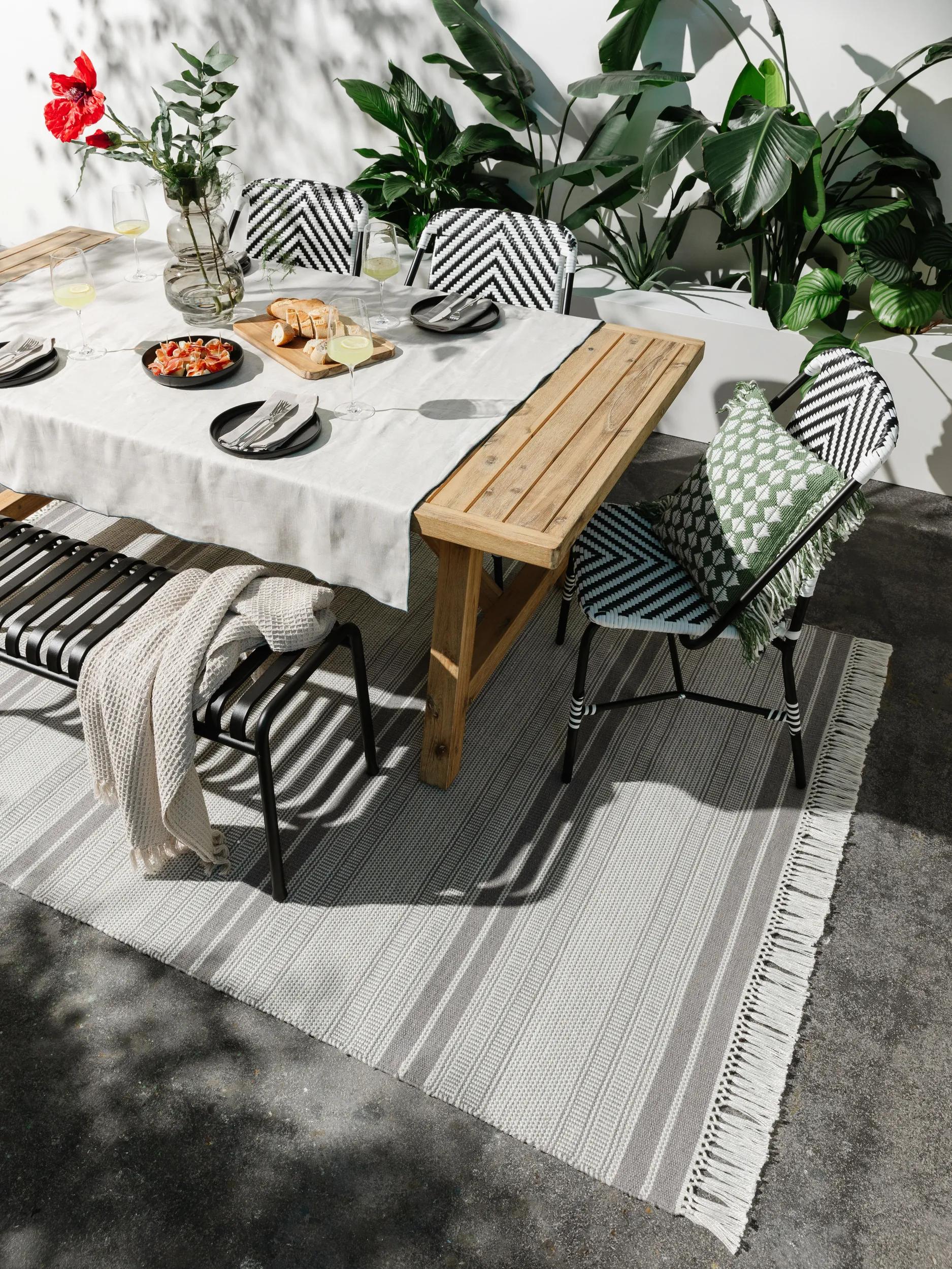 In- & Outdoor Teppich Siena Grau 60007684-28101 In- & Outdoor Teppich Siena Grau 60007684-28101 – Bild 2