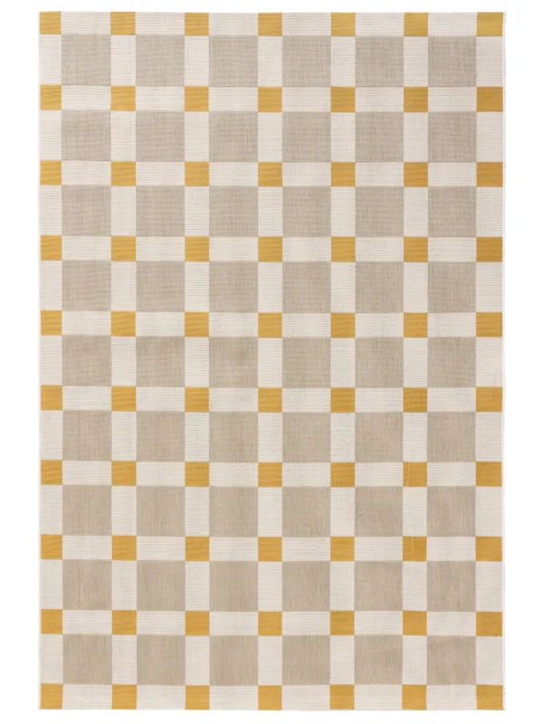 In- & Outdoor Teppich Vega Beige/Gelb 60007673-122101
