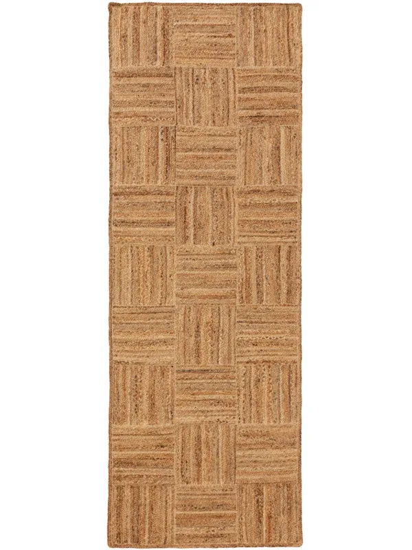 Jute-Teppich Jutta Hellbraun 60007158-30103