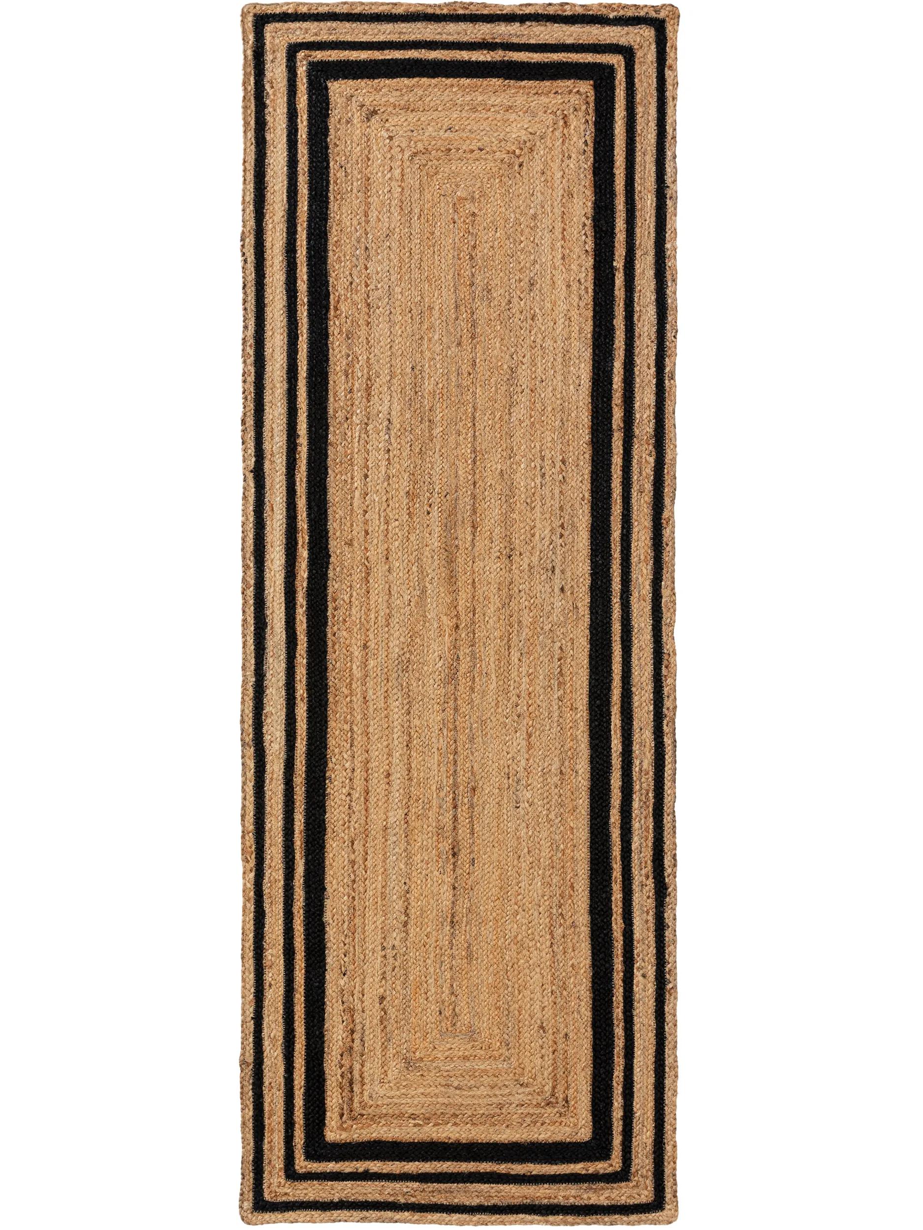 Jute-Teppich Jutta Schwarz 60007160-36103 Jute-Teppich Jutta Schwarz 60007160-36103
