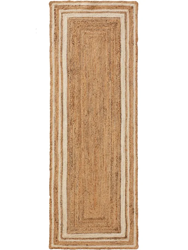 Jute-Teppich Jutta Weiß 60007160-41103