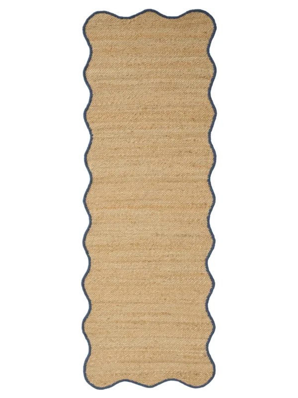 Jute-Teppich Mambo Blau 60007943-22103