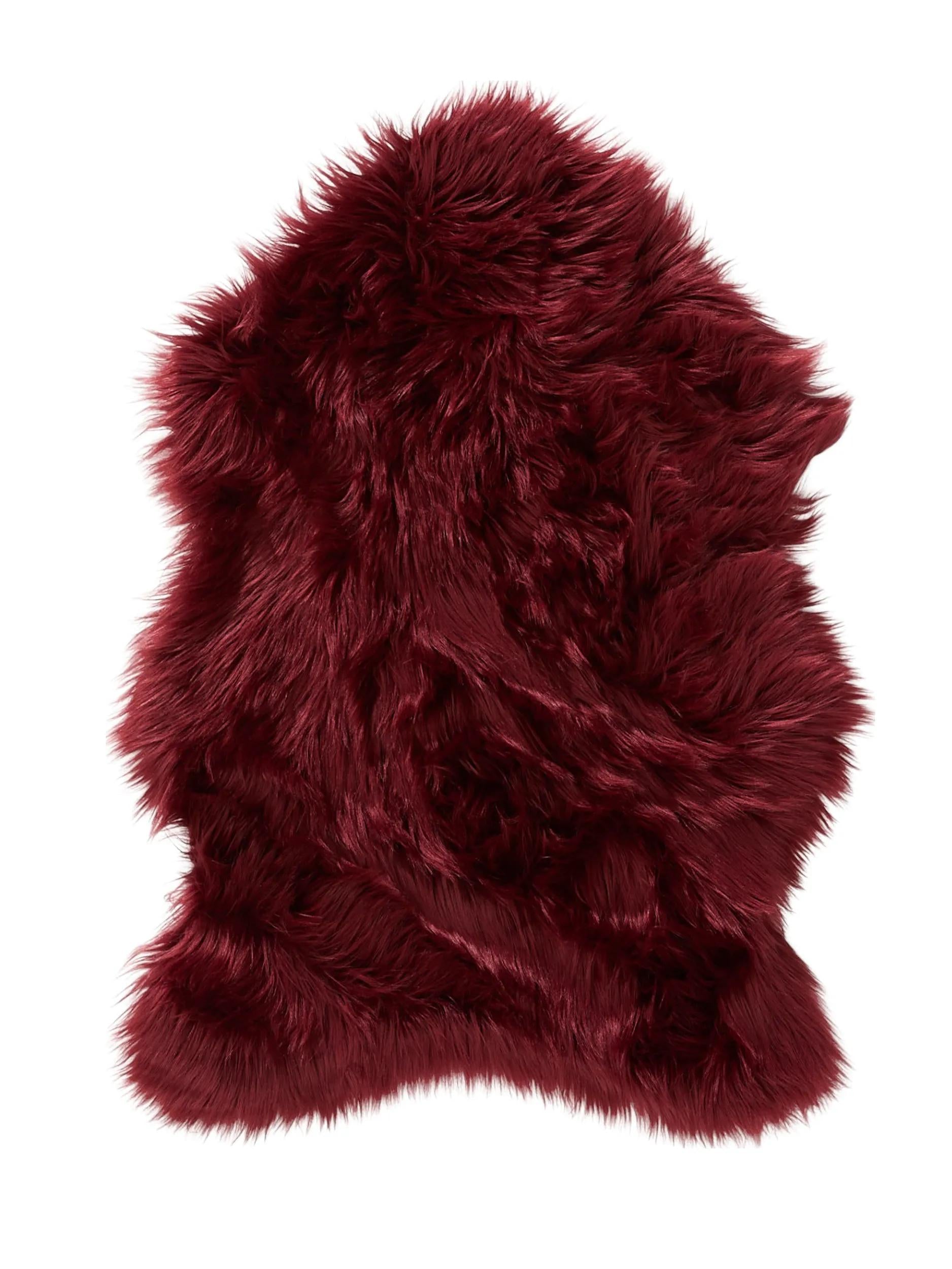 Kunstfell Nanuk Bordeaux 60007902-145101 Kunstfell Nanuk Bordeaux 60007902-145101