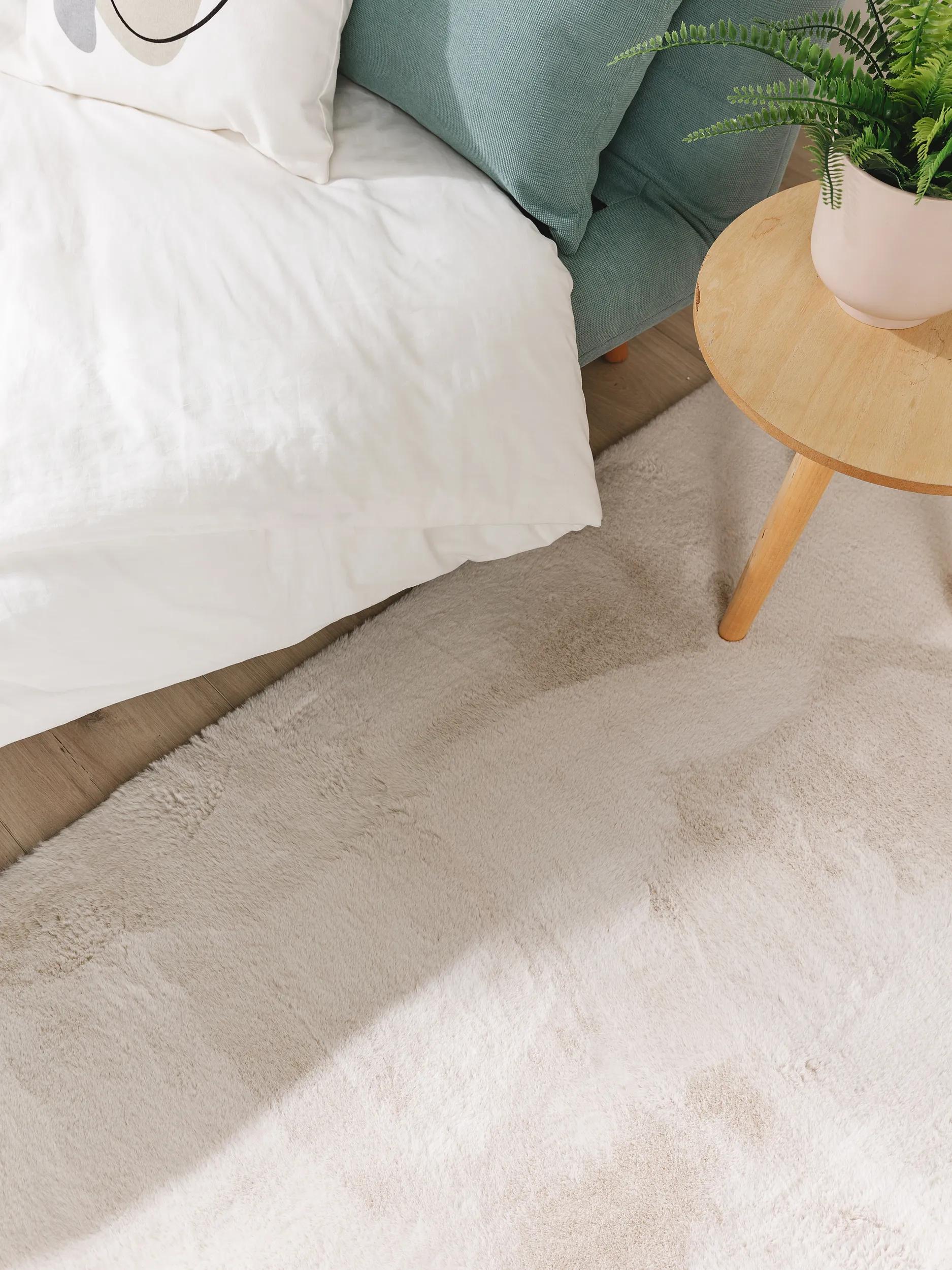 Kunstfell-Teppich Furry Beige 60007681-21103 Kunstfell-Teppich Furry Beige 60007681-21103 – Bild 3