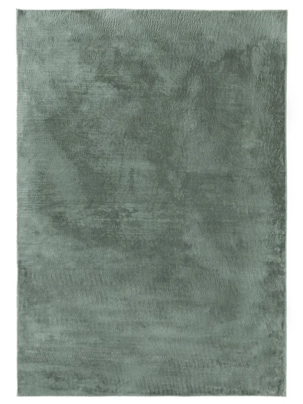 Kunstfell-Teppich Furry Grün 60007681-29101