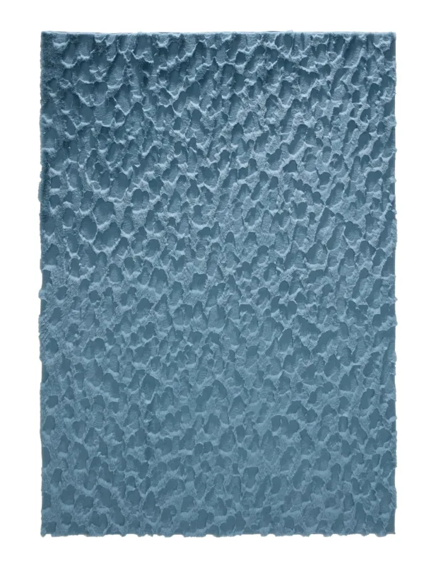 Kunstfell-Teppich Immy Blau 60007925-22101