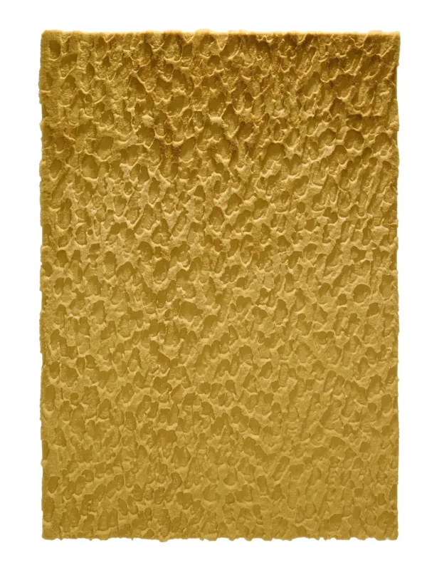 Kunstfell-Teppich Immy Gelb 60007925-26101