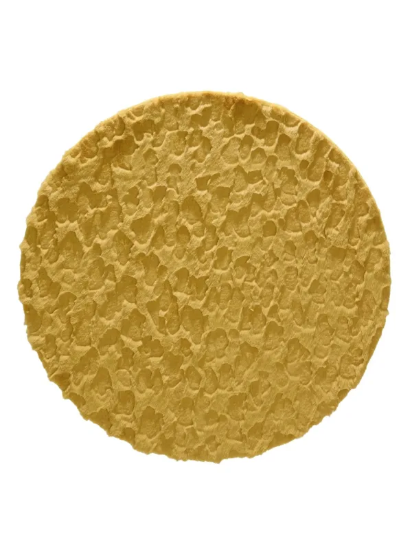 Kunstfell-Teppich Immy Gelb 60007925-26104