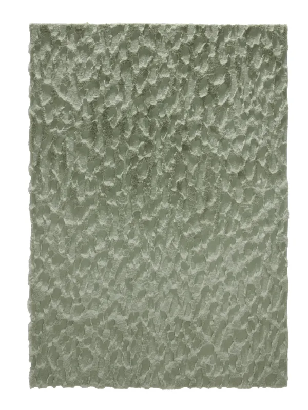 Kunstfell-Teppich Immy Grün 60007925-29101